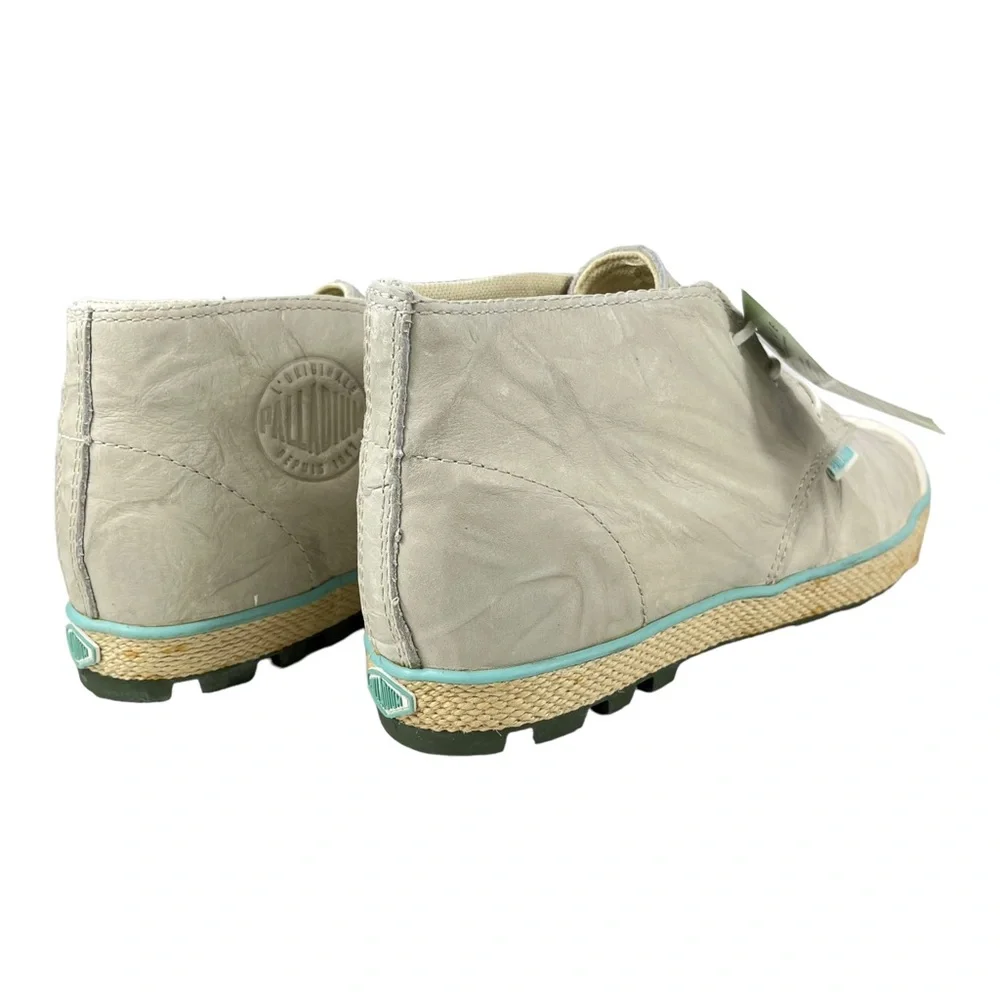Palladium Women’s 8 Slim‎ Chukka Off White Ankle Boot Shoes